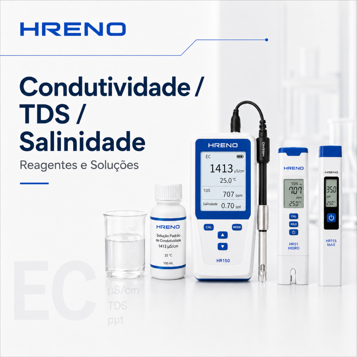 Condutividade / TDS / Salinidade