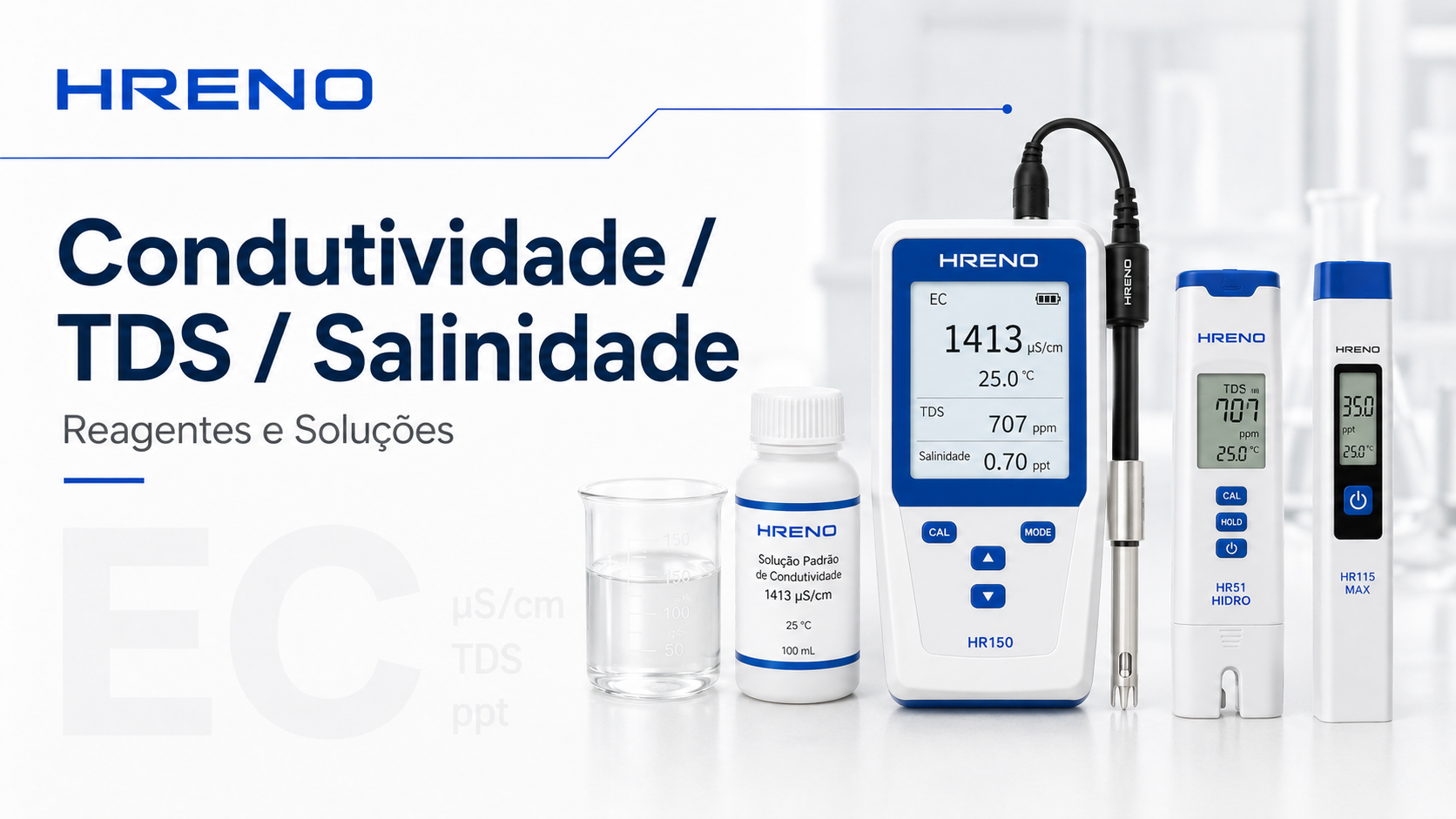 Condutividade / TDS / Salinidade