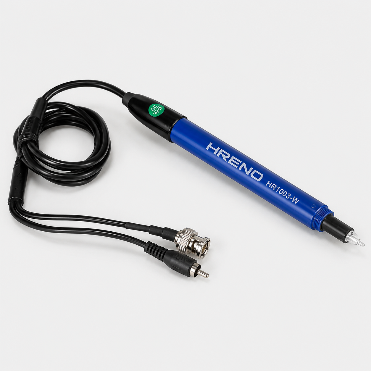 Eletrodo pH ATC BNC RCA Sem Faca Para Carnes | HRENO HR1003-W 2 Eletrodo pH ATC BNC RCA Sem Faca Para Carnes | HRENO HR1003-W - Imagem 2