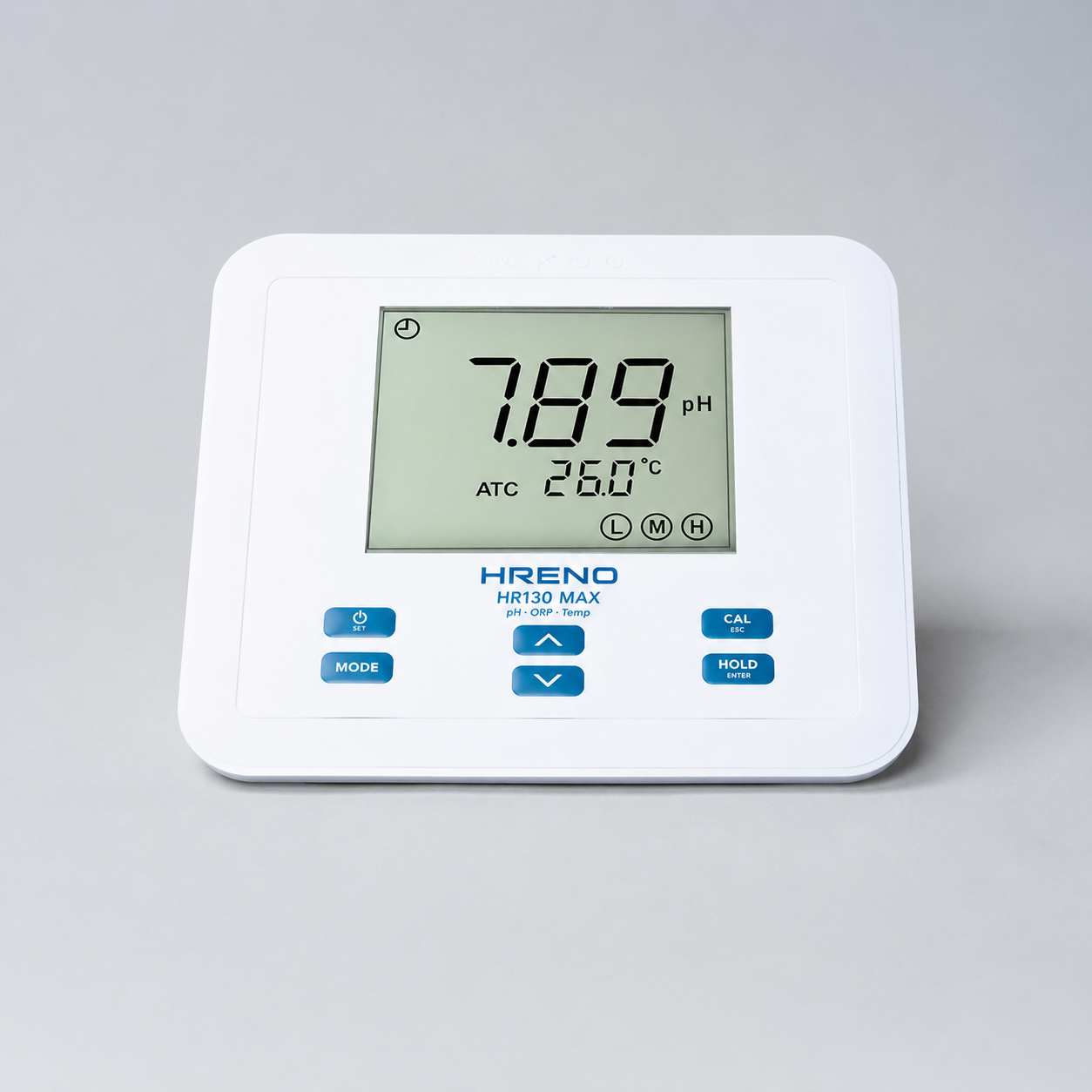 Medidor pH ORP Temperatura Digital de Bancada Com Memória | HRENO HR130 MAX 2 Medidor pH ORP Temperatura Digital de Bancada Com Memória | HRENO HR130 MAX - Imagem 2