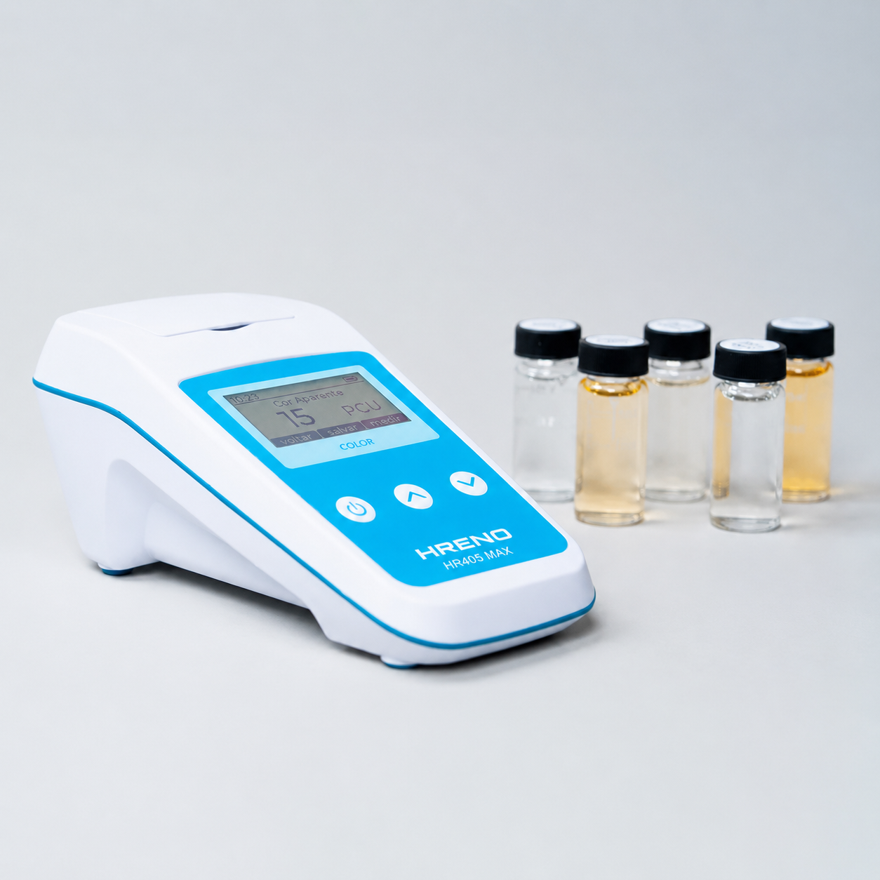 Medidor Cor Digital Portátil 500 PCU Laboratório ISO 7887 | HRENO HR405 MAX 4 Medidor Cor Digital Portátil 500 PCU Laboratório ISO 7887 | HRENO HR405 MAX - Imagem 4