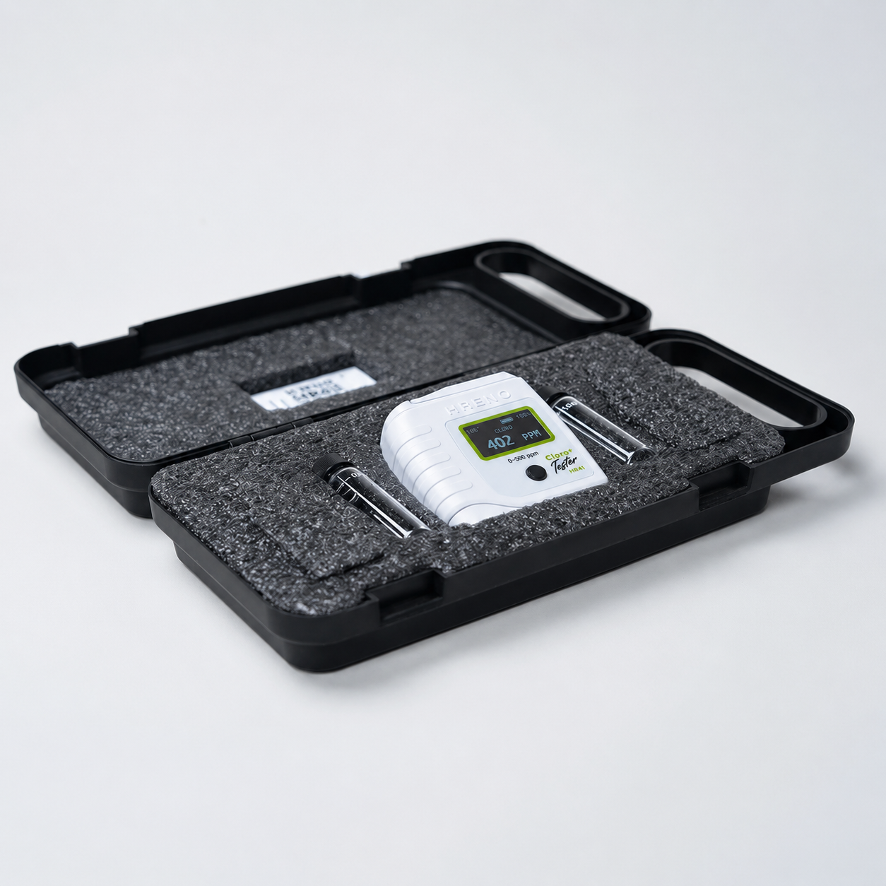 Medidor Cloro Faixa Alta 500 PPM | HRENO HR41 Cloro+ Tester 3 Medidor Cloro Faixa Alta 500 PPM | HRENO HR41 Cloro+ Tester - Imagem 3