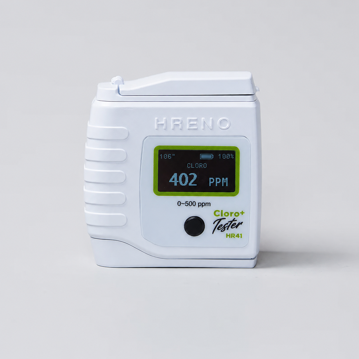 Medidor Cloro Faixa Alta 500 PPM | HRENO HR41 Cloro+ Tester 1 Medidor Cloro Faixa Alta 500 PPM | HRENO HR41 Cloro+ Tester