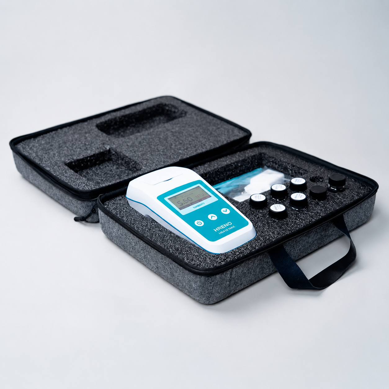 Medidor Turbidez Digital Portátil 1000 NTU | HRENO HR410 MAX 4 Medidor Turbidez Digital Portátil 1000 NTU | HRENO HR410 MAX - Imagem 4