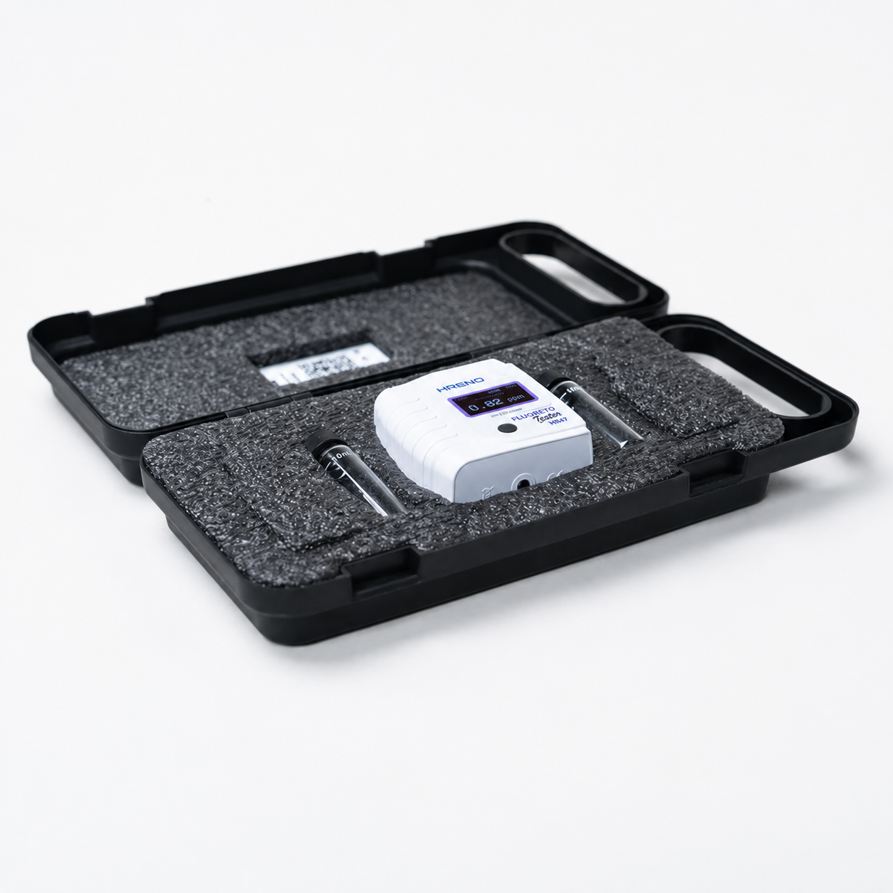 Medidor Fluoreto Digital Portátil 2 PPM Água Campo Laboratório | HRENO HR47 FLUORETO TESTER 3 Medidor Fluoreto Digital Portátil 2 PPM Água Campo Laboratório | HRENO HR47 FLUORETO TESTER - Imagem 3