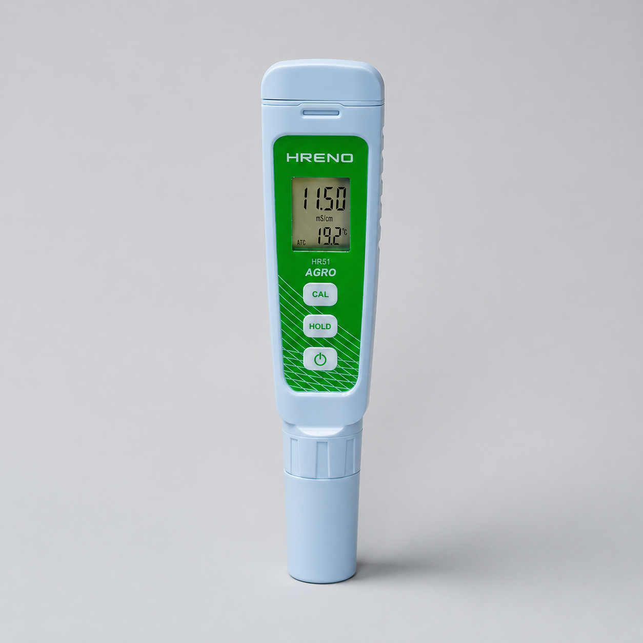 Medidor Condutividade Bolso Digital Portátil Água Campo Zootecnia | HRENO HR51 AGRO 1 Medidor Condutividade Bolso Digital Portátil Água Campo Zootecnia | HRENO HR51 AGRO