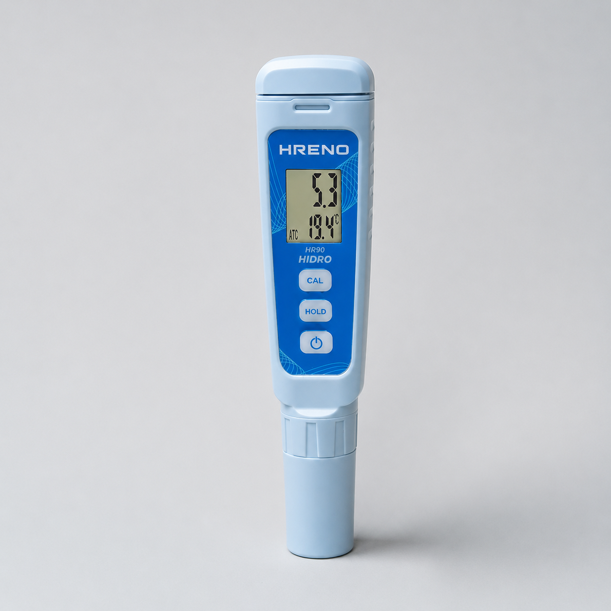 Medidor pH Digital Portátil Água Campo Laboratório | HRENO HR90 HIDRO 1 Medidor pH Digital Portátil Água Campo Laboratório | HRENO HR90 HIDRO